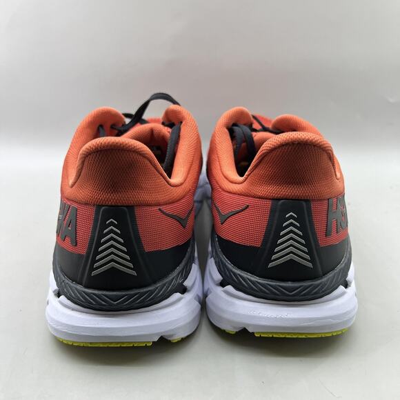 Hoka One One Clifton 7 Running Shoes Men Size 12.5 Red Orange Comfort Sneakers main image 8